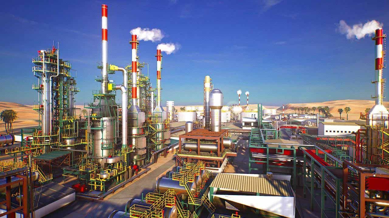 An Oil Refinery